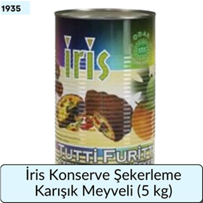Konserve Şekerleme Karışık Meyveli     (5 kg)