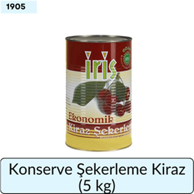 Konserve Şekerleme Kiraz     (5 kg)