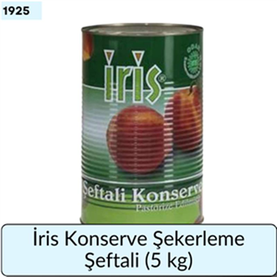 Konserve Şekerleme Şeftali     (5 kg)