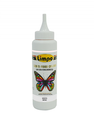 Limpo Beyaz Sıvı Gıda Renklendiricisi   (250 Ml)