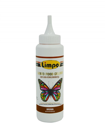 Limpo Kahverengi Sıvı Gıda Renklendirici  (250 Ml)