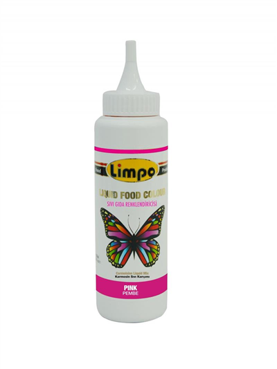 Limpo Pembe Sıvı Gıda Renklendiricisi   (250 Ml)