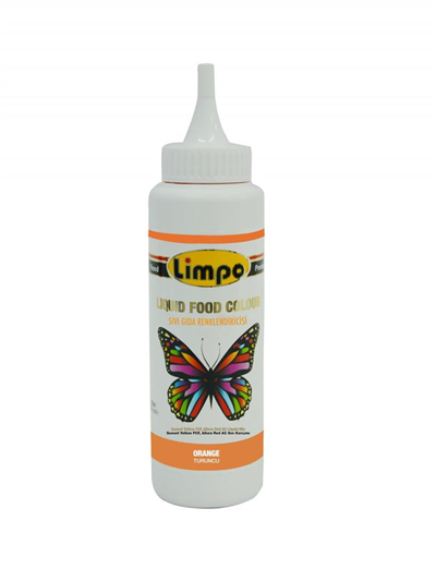 Limpo Turuncu Sıvı Gıda Renklendiricisi   (250 Ml)