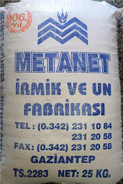 Metanet İrmik No 3     (25 Kg)