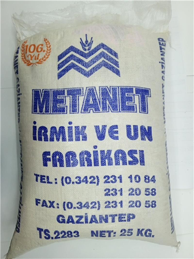 Metanet İrmik No 3     (25 Kg)