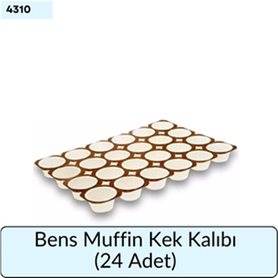 Muffin Kek Kalıbı (24 Adet)
