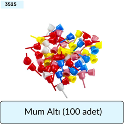 Mum Altı (100 Adet)
