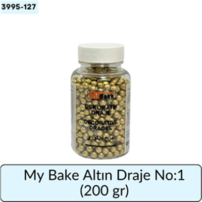 My Bake Altın Draje No:1   (200 Gr)