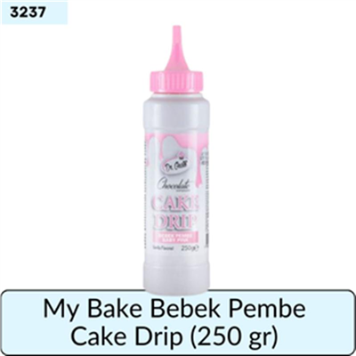 My Bake Bebek Pembe Cake Drip   (250 gr)