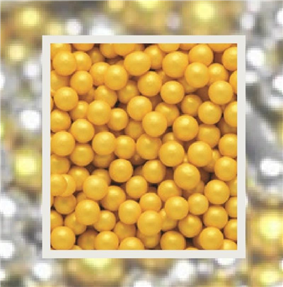 My Bake Boncuk Altın 4 Mm   (200 Gr)
