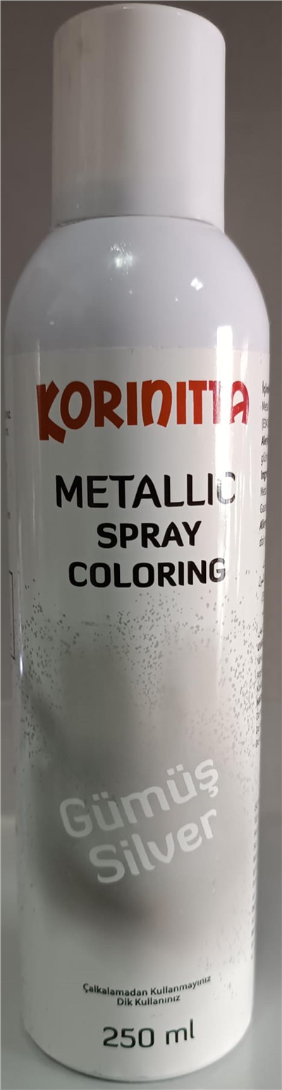 My Bake Gümüş Sprey Boya   (250 ML)