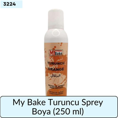 My Bake Turuncu Sprey Boya   (250 ML)
