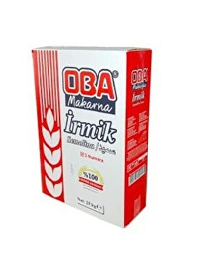 Oba İrmik No 1 Vakumlu   (25 Kg)