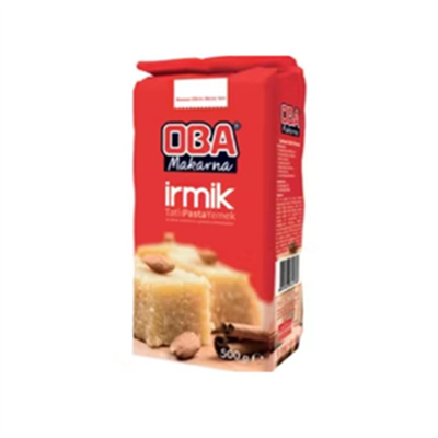 Oba İrmik No 3 Kutulu   (500 Gr)
