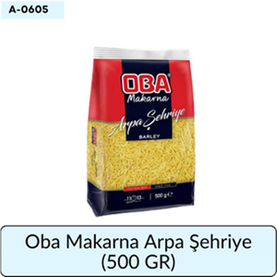 Oba Makarna Arpa Şehriye   (500 Gr)