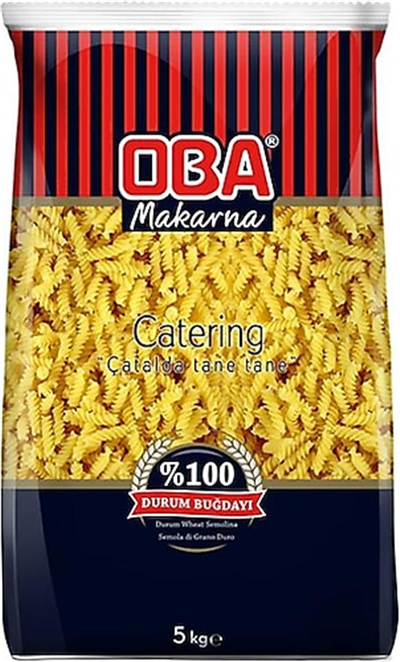 Oba Makarna Dökme Burgu   (5 Kg)