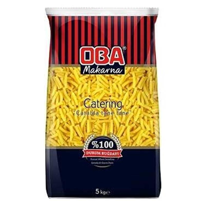 Oba Makarna Dökme İnce Kesme   (5 Kg)