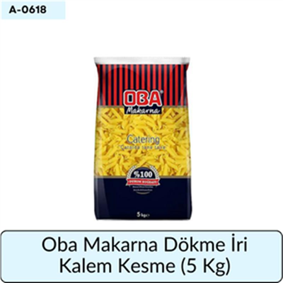 Oba Makarna Dökme İri Kalem Kesme   (5 Kg)