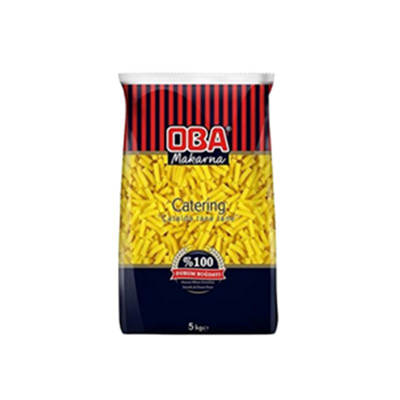 Oba Makarna Dökme Kalın  Kesme   (5 Kg)