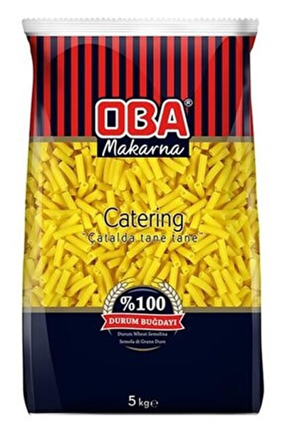 Oba Makarna Dökme Kalın  Kesme   (5 Kg)