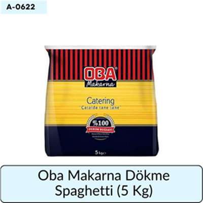 Oba Makarna Dökme Spaghetti   (5 Kg)