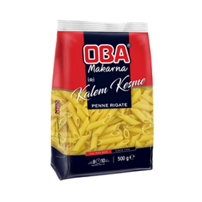 Oba Makarna İri Kalem Kesme   (500 Gr)