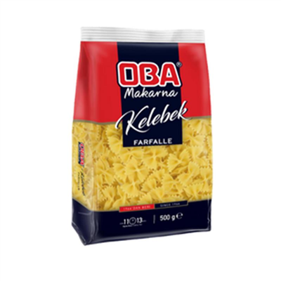 Oba Makarna Kelebek   (500 Gr)
