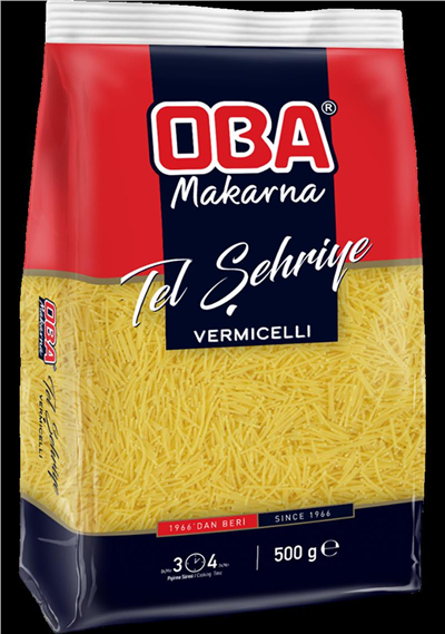 Oba Makarna Tel Şehriye   (500 Gr)