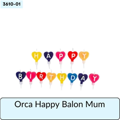 Orca Happy Balon Mum