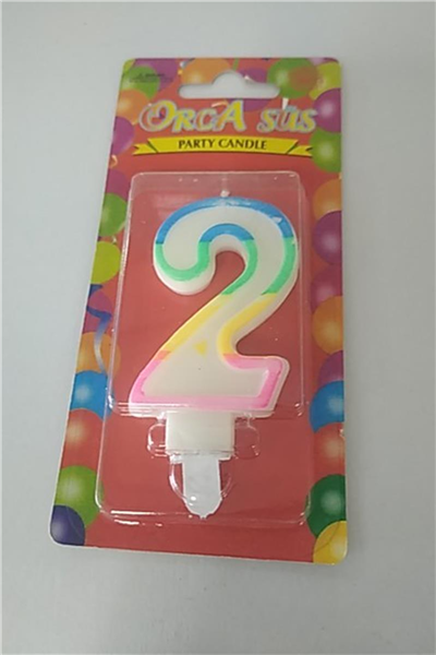 Orca Rakamlı Mum No: 2
