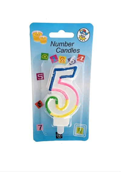 Orca Rakamlı Mum No: 5