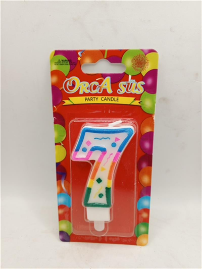 Orca Rakamlı Mum No: 7