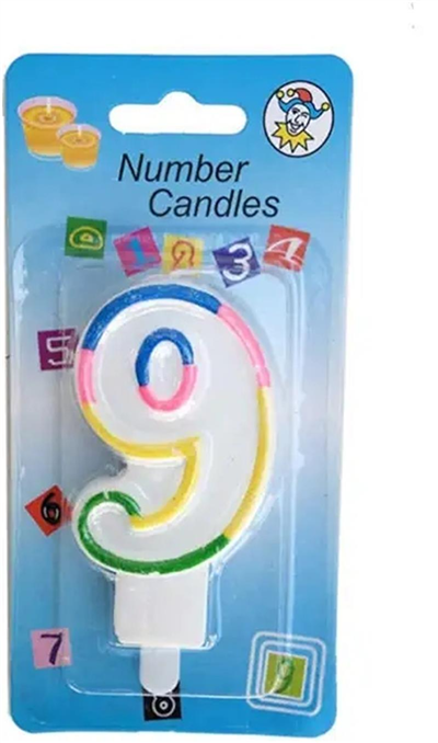 Orca Rakamlı Mum No: 9