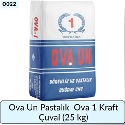 Ova Un Pastalık Ova 1 Kraft Çuval   (25 Kg)