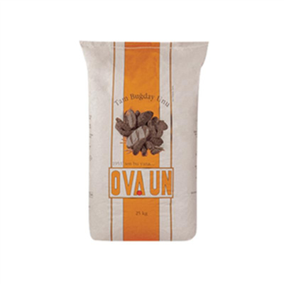 Ova Un Tam Buğday Unu Kraft Torba     (25 Kg)