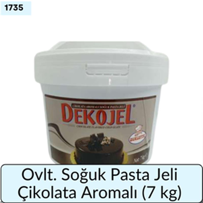 Ovlt. Soğuk Pasta Jeli Çikolata Aromalı     (7 Kg)