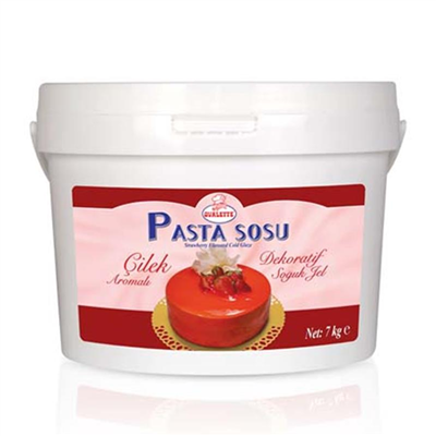 Ovlt. Soğuk Pasta Jeli Çilek Aromalı     (7 Kg)