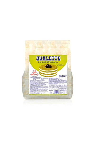 Ovlt. Kadife Kek Toz Karışımı Yeşil   (3 Kg)