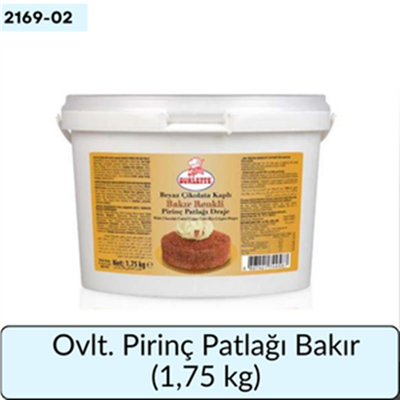 Ovlt. Pirinç Patlağı Bakır   (1,75 Kg)