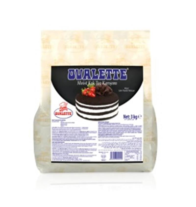 Ovlt. Kadife (Moist) Kek Toz Karışımı Siyah (3 Kg)
