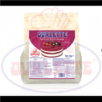 Ovlt. Kadife Kek Toz Karışımı Mor   (3 Kg)