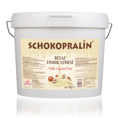 Ovlt. Schokopralin Eko Fındık Ezmesi Beyaz (10 Kg)
