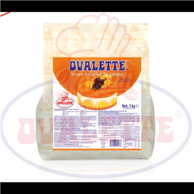Ovlt. Kadife Kek Toz Karışımı Turuncu   (3 Kg)