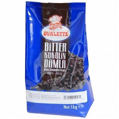 Ovlt. Kokolin Damla Çikolata Bitter No:1   (2  kg)