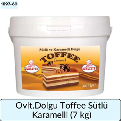 Ovlt. Dolgu Toffee Sütlü Karamelli   (7 Kg)