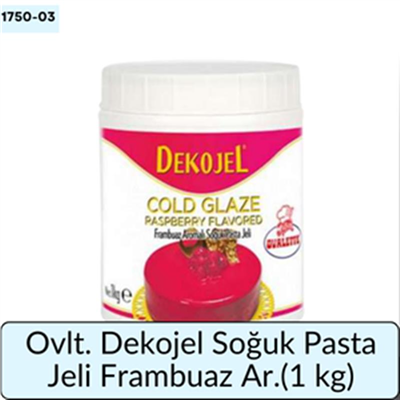 Ovlt. Dekojel Frambuaz Ar.Soğuk Pasta Jeli  (1 Kg)
