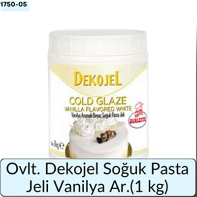 Ovlt. Dekojel Vanilya Ar.Soğuk Pasta Jeli  (1 Kg)