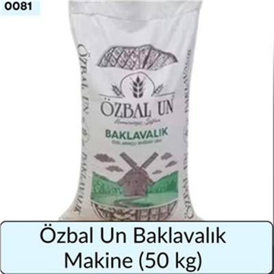 Özbal Un Baklavalık Makine     (50 Kg)