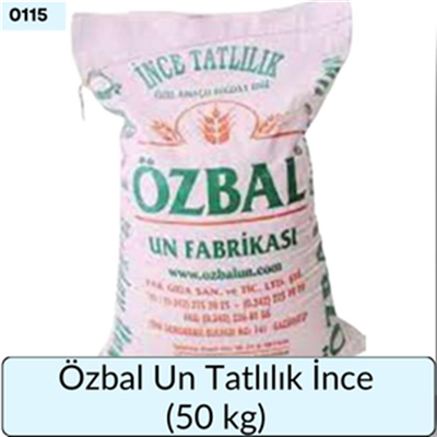 Özbal Un Tatlılık İnce      (50 Kg)