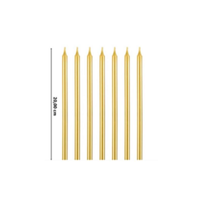 Pasta Mumu Altın 20 Cm   (6 Lı)